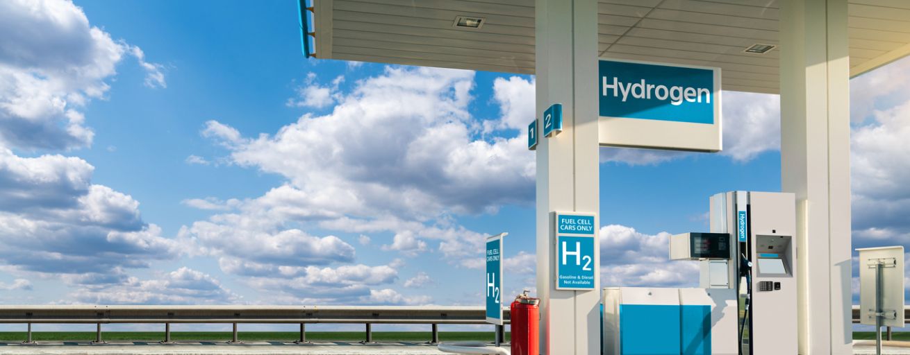 Visualisierung einer H2-Tankstelle von iStock-Scharfsinn86